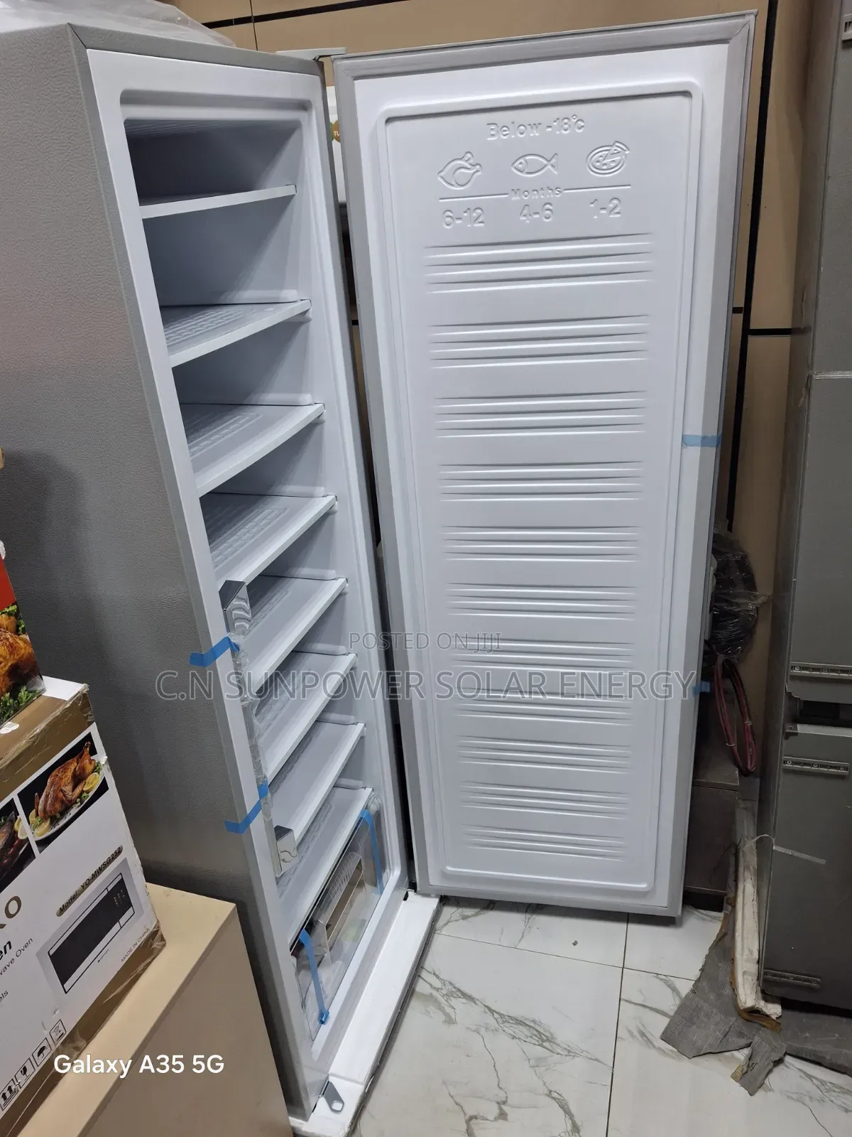 258l/ Ice-Maker Yohako Solar Fridge