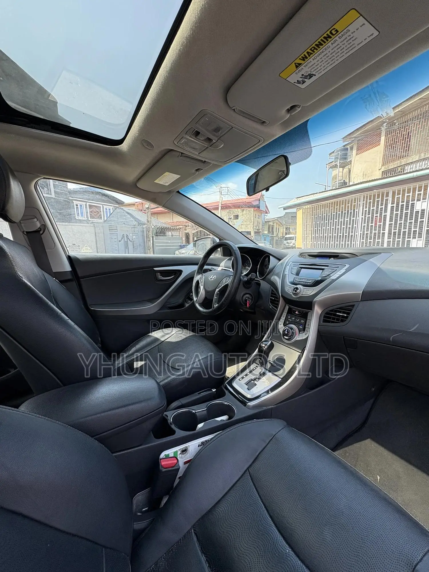 Hyundai Elantra Limited 2012 Silver