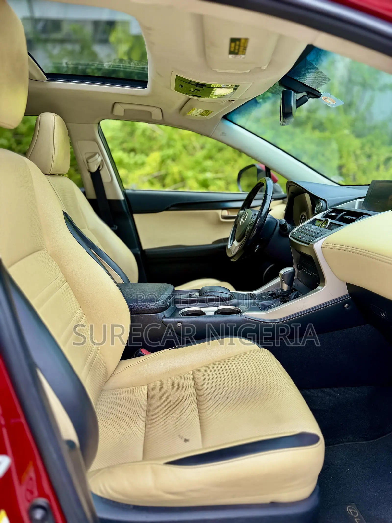 Lexus NX 200t AWD 2016 Red