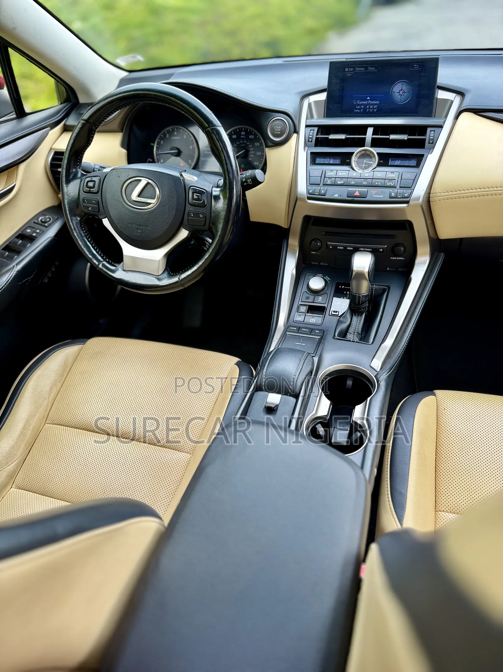 Lexus NX 200t AWD 2016 Red