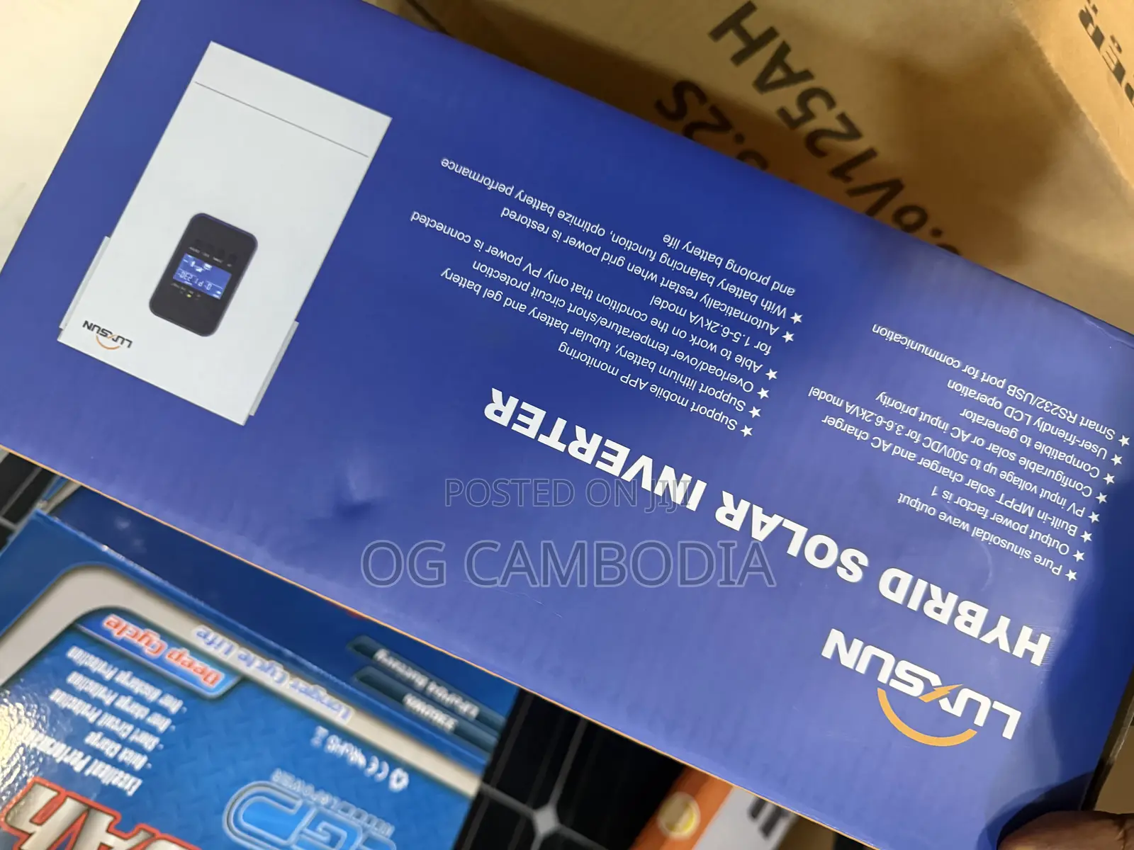 1kva-12v Luxsun Hybrid Solar Inverter