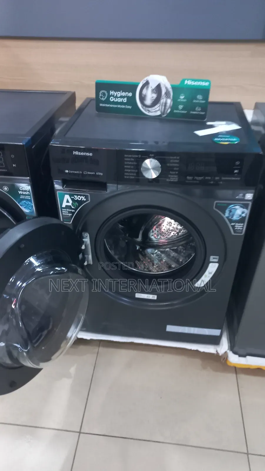 Hisense Washing Machine 8kg Wash and Dry Inverter (8043) 8/5