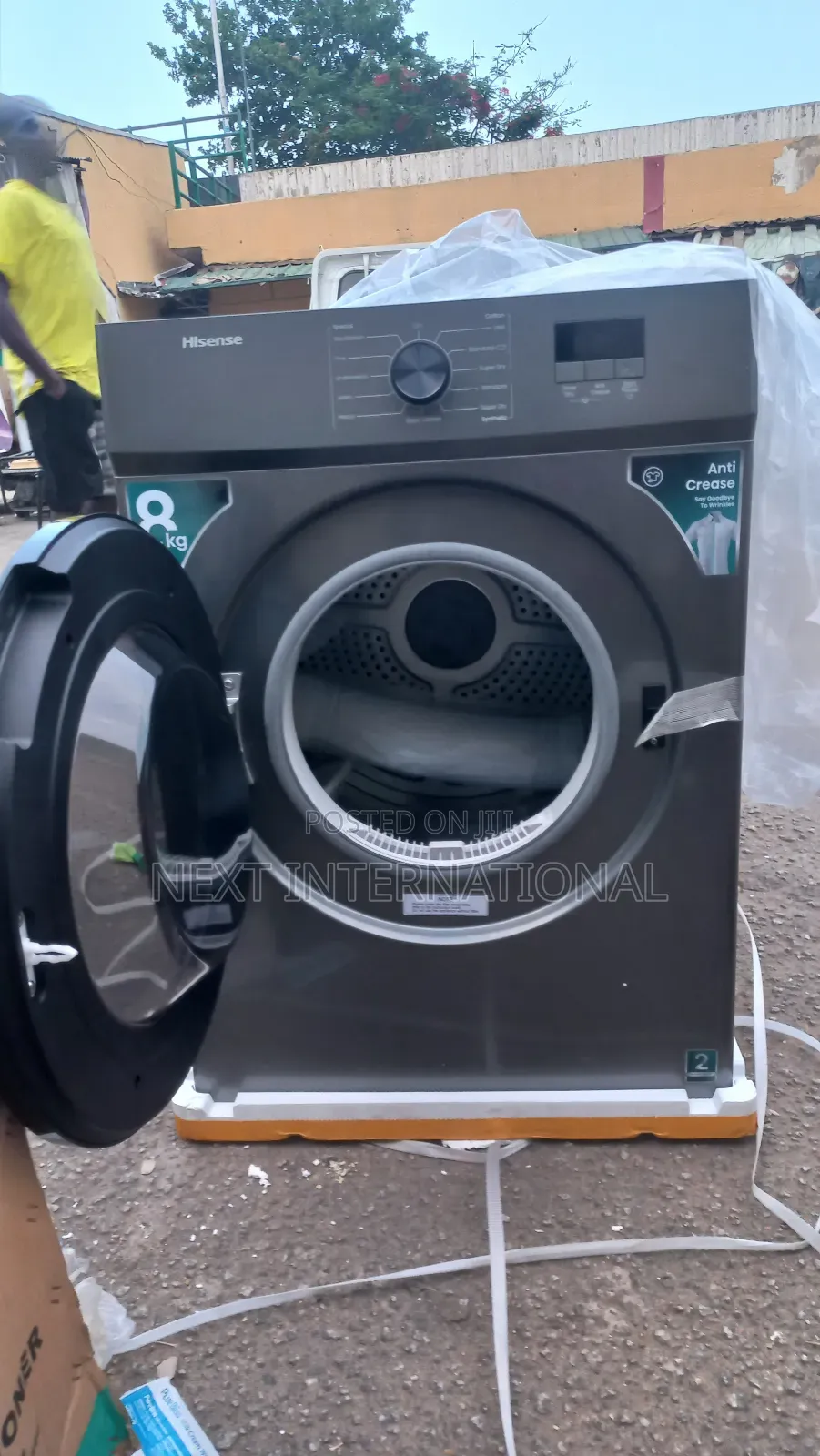 Hisense Dryer Machine 8kg Front Loader Low Voltage Consumption