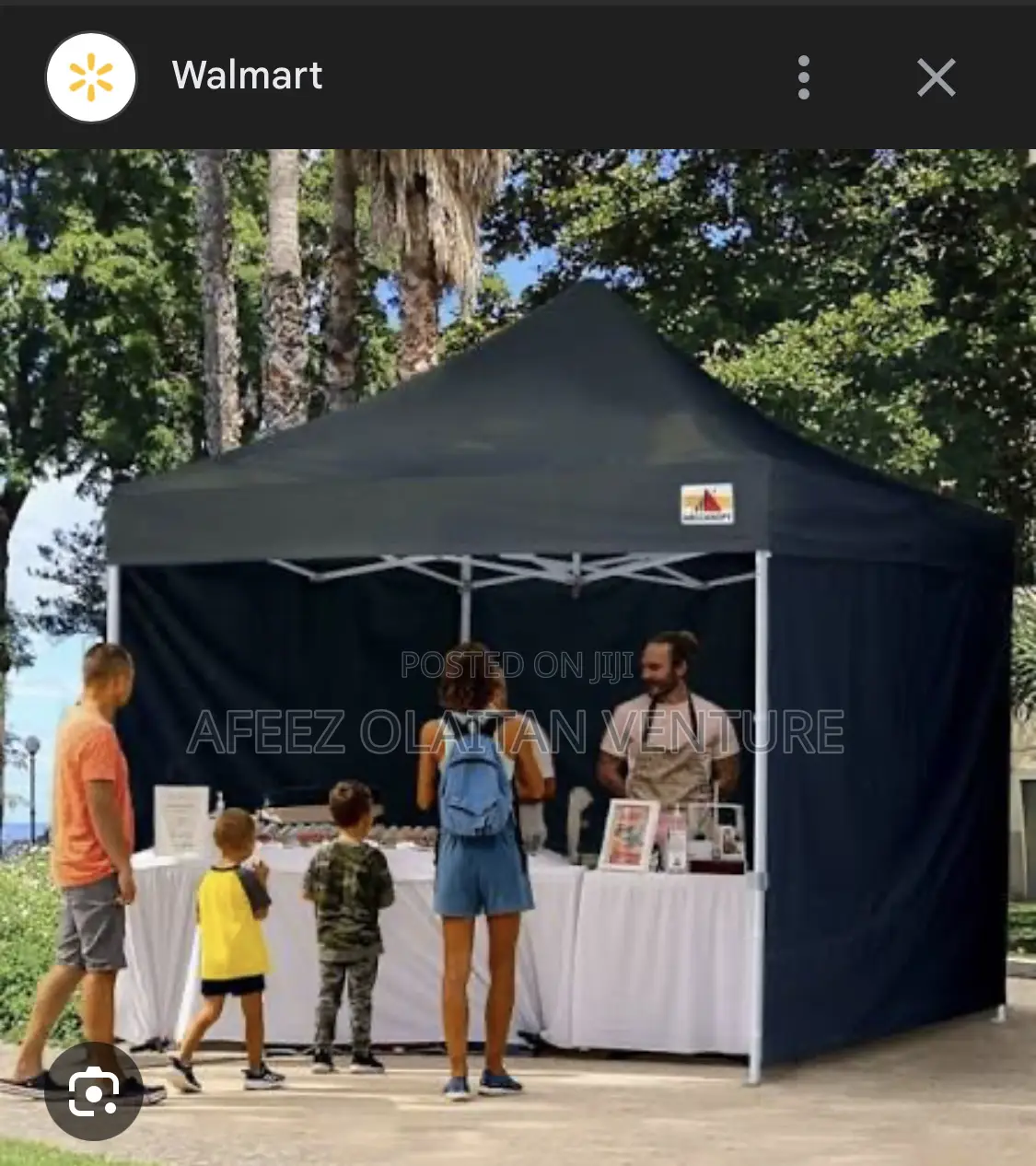 Gazebo Tent With 3 Side Covers 3meter by 3meter