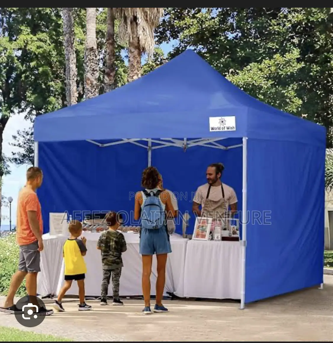 Gazebo Tent With 3 Side Covers 3meter by 3meter