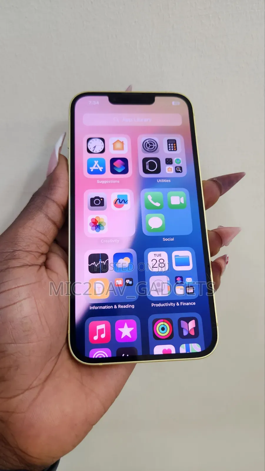Apple iPhone 14 128 GB Yellow