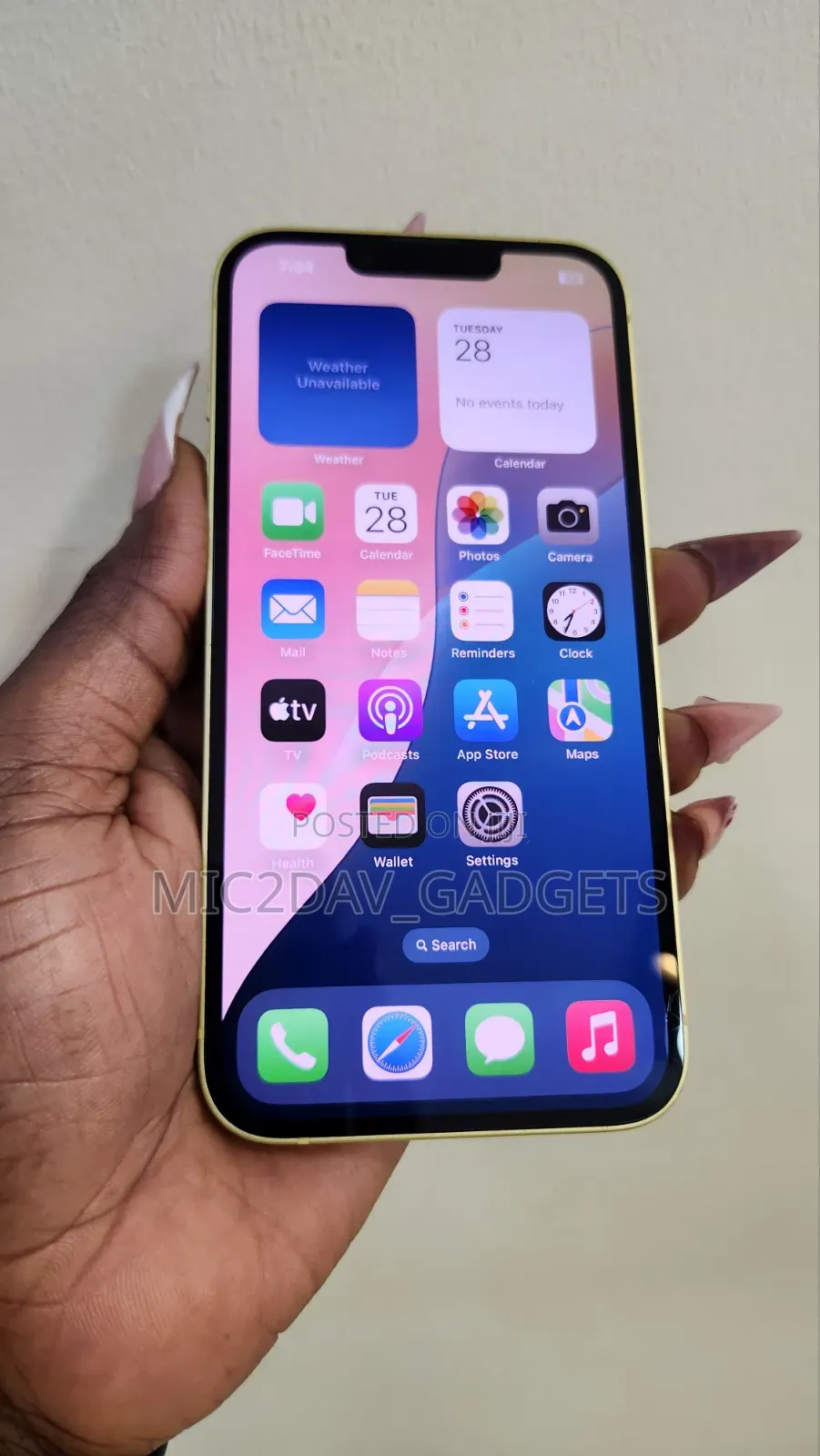 Apple iPhone 14 128 GB Yellow
