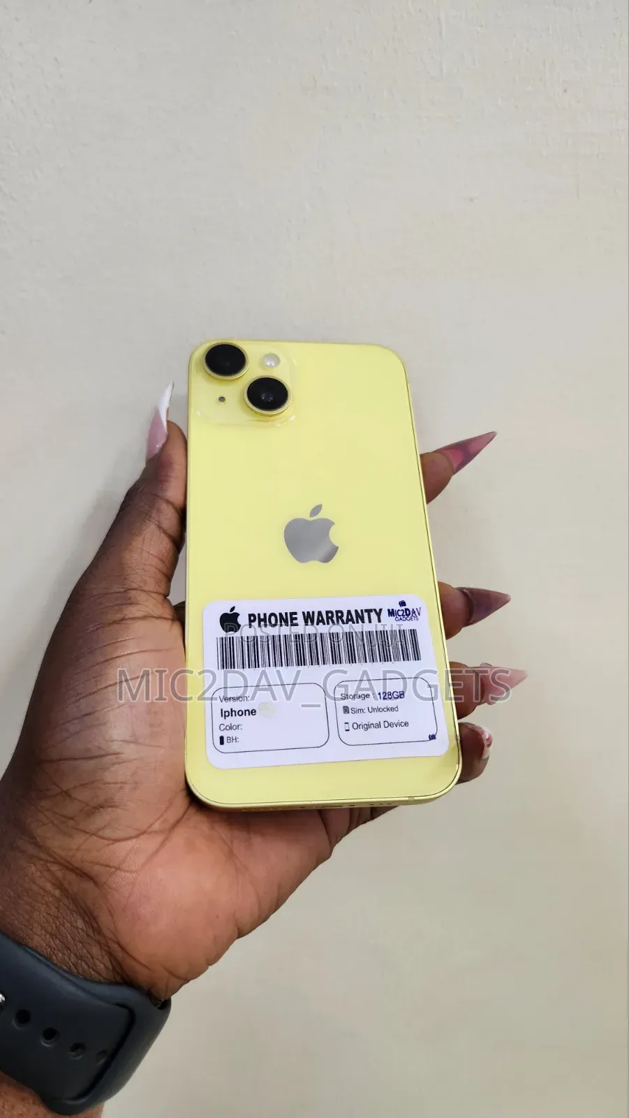 Apple iPhone 14 128 GB Yellow