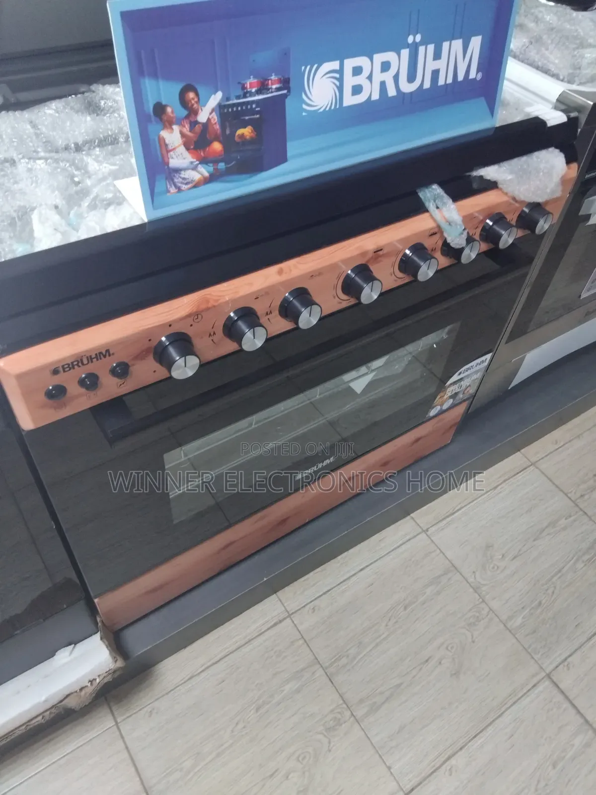 Bruhm 60 by 90 Gas Cooker Standing Gas Cooker