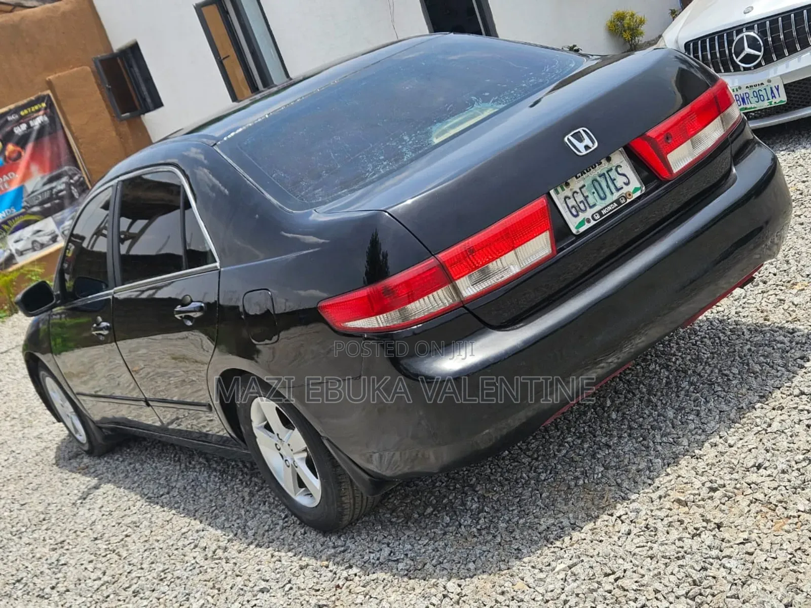 Honda Accord 2004 Matt Black