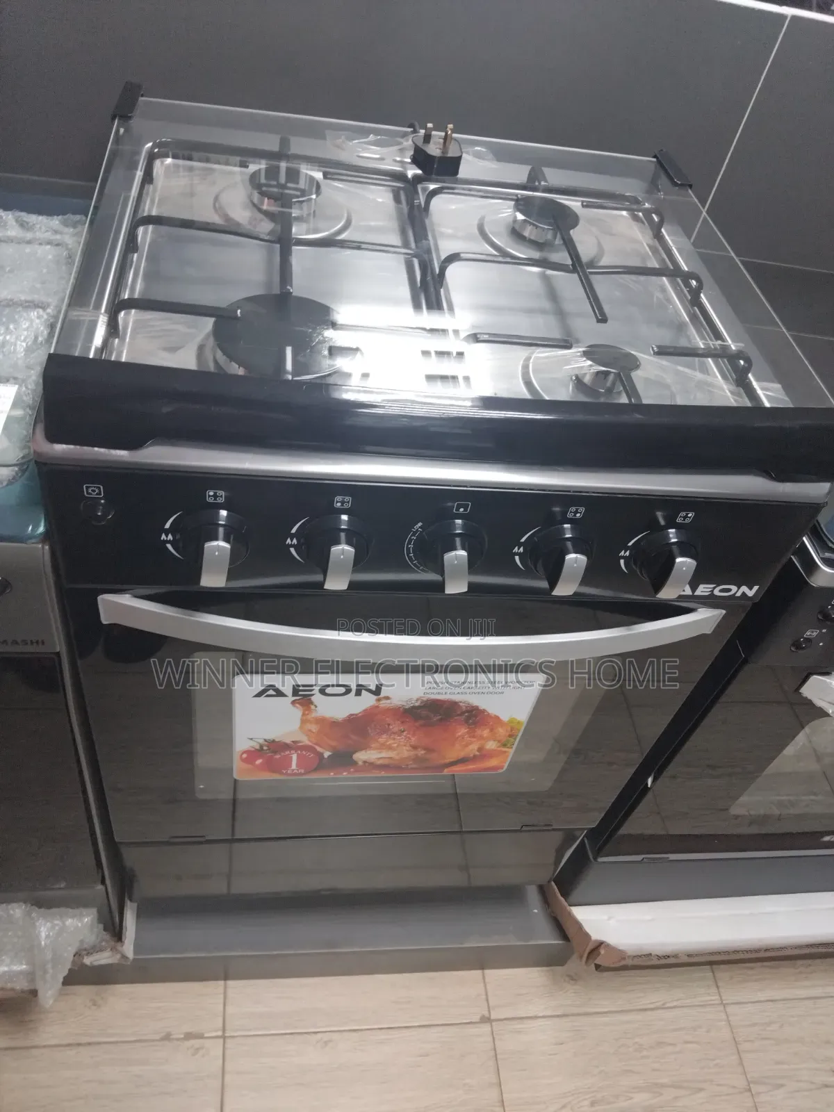 Aeon 60 by 60 Standing Gas Cooker 4burner