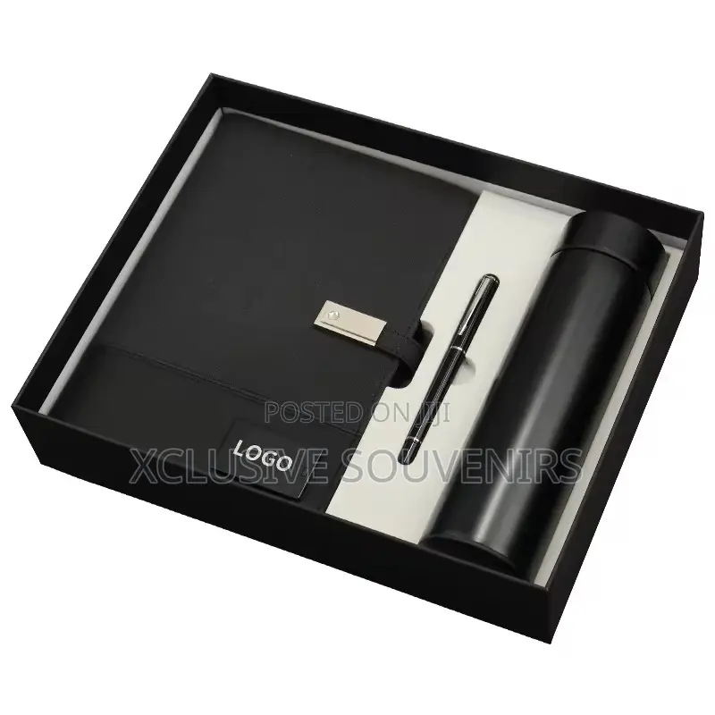 Corporate Gift Box Wireless Charging Notebook Thermos Cup Set and Pen