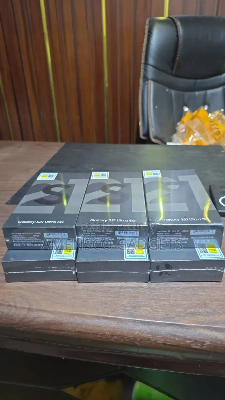 New Samsung Galaxy S21 Ultra 5G 256 GB