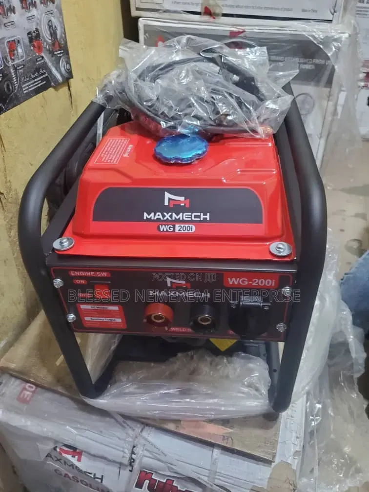 Brand New Maxmech Welding Machine Inverter Petrol Gen Wg-200i