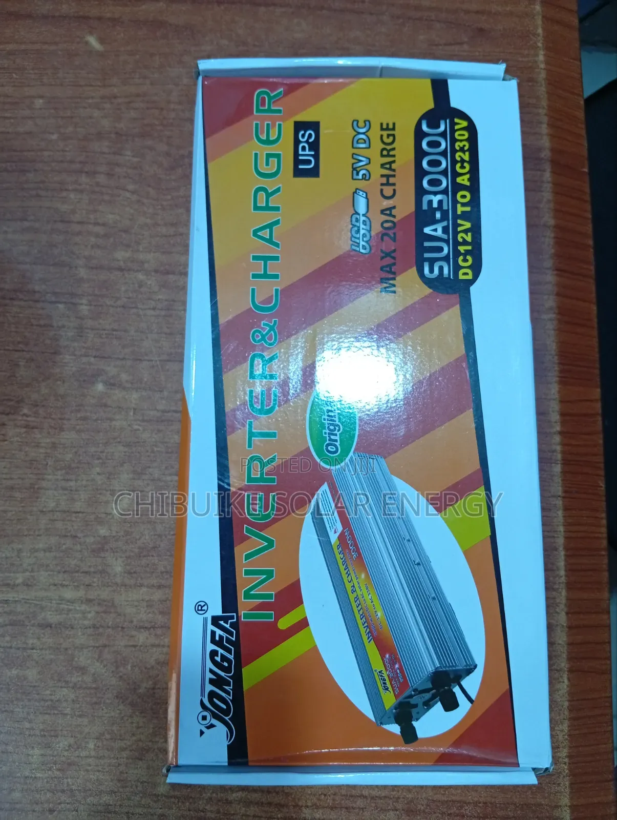 Jongfa Inverter and Charger Sua-3000 Dc 12v Ac 230v