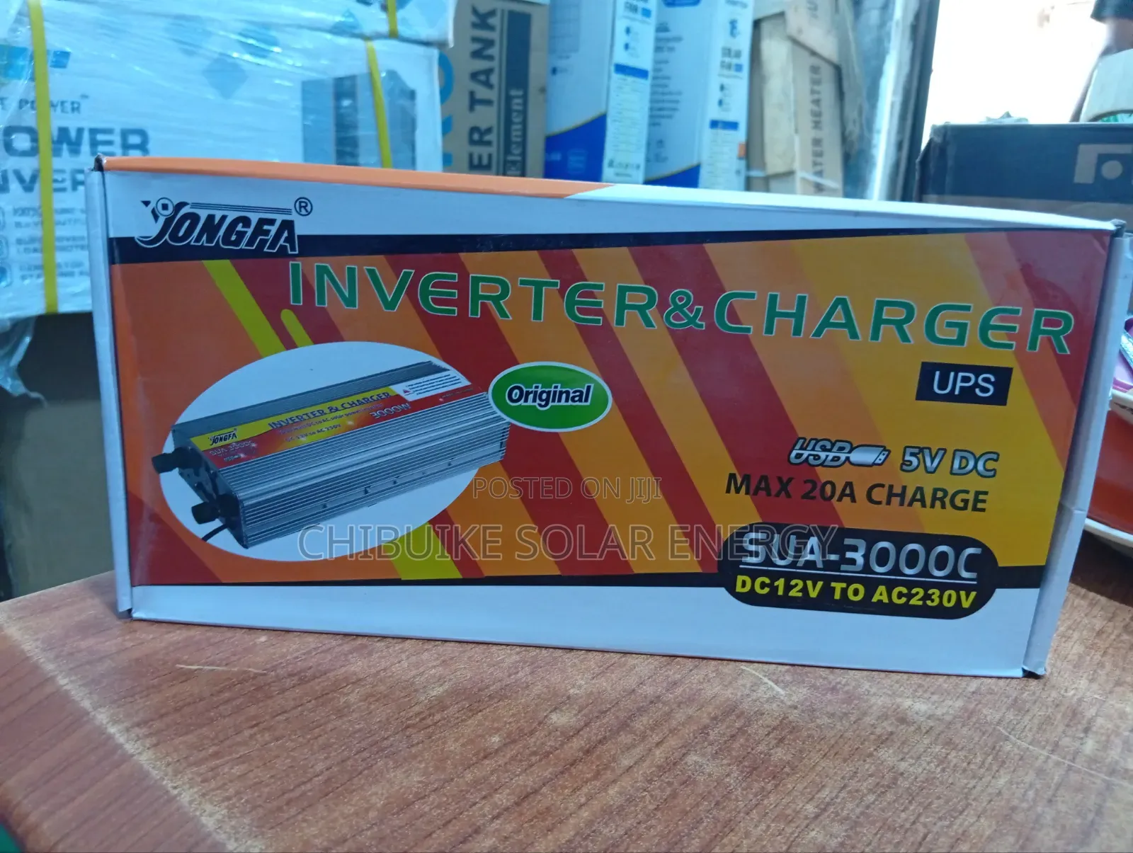 Jongfa Inverter and Charger Sua-3000 Dc 12v Ac 230v