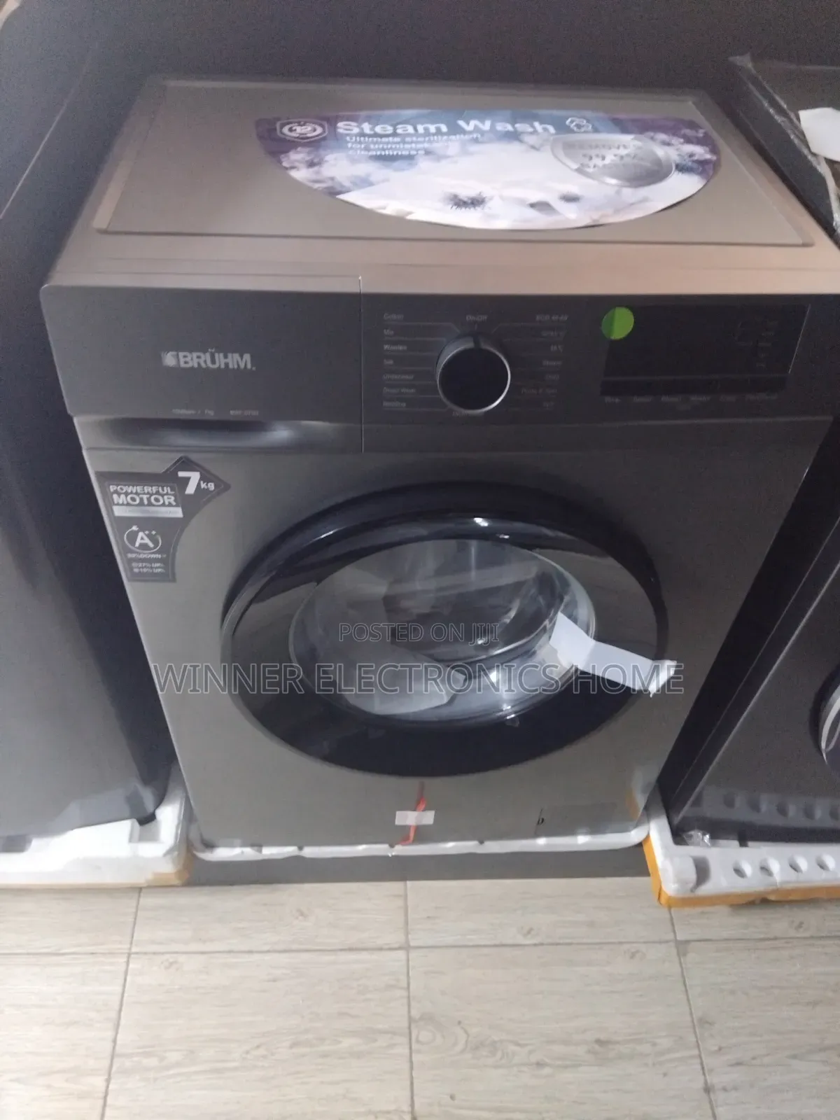 7kg Bruhm Front Loader Washing Machine Wash and Spin