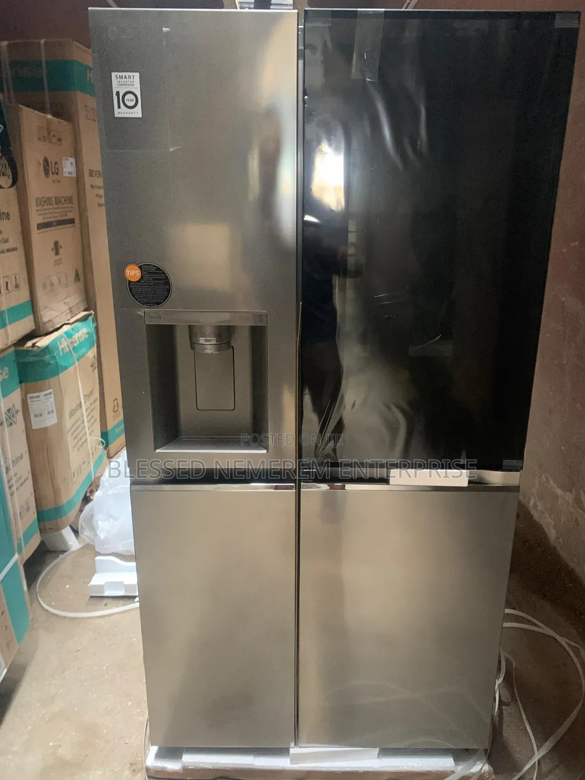 Original Lg Smart Inverter Knock Knock 2 Doors Refrigerator 674l