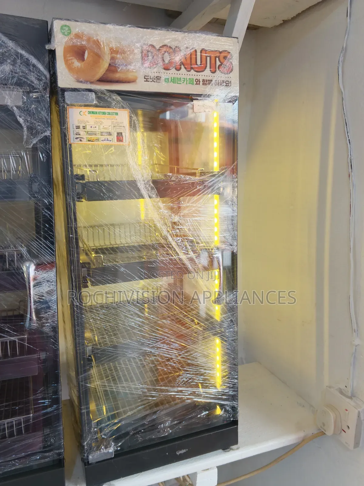 Show Glass Snacks Display Warmers Doughnut Warmer