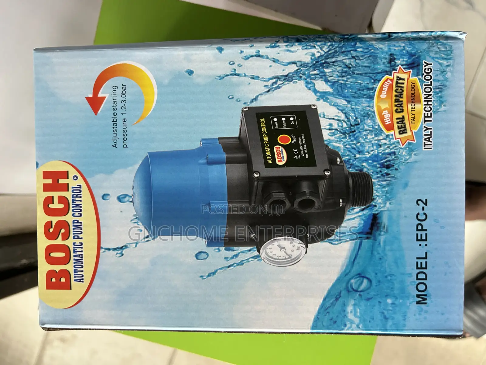 Water Pressure Control (Surface)