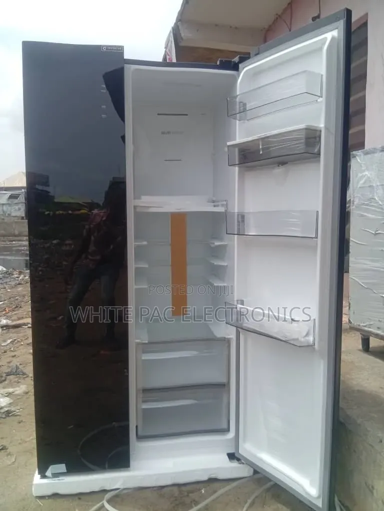 New Hisense Inverter Fridge 529 L Said by Said Door With Dispenser