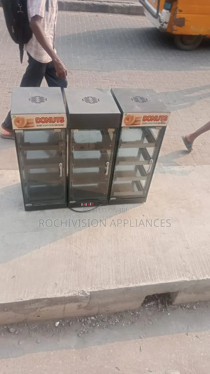 Show Glass Snacks Display Warmers Doughnut Warmer