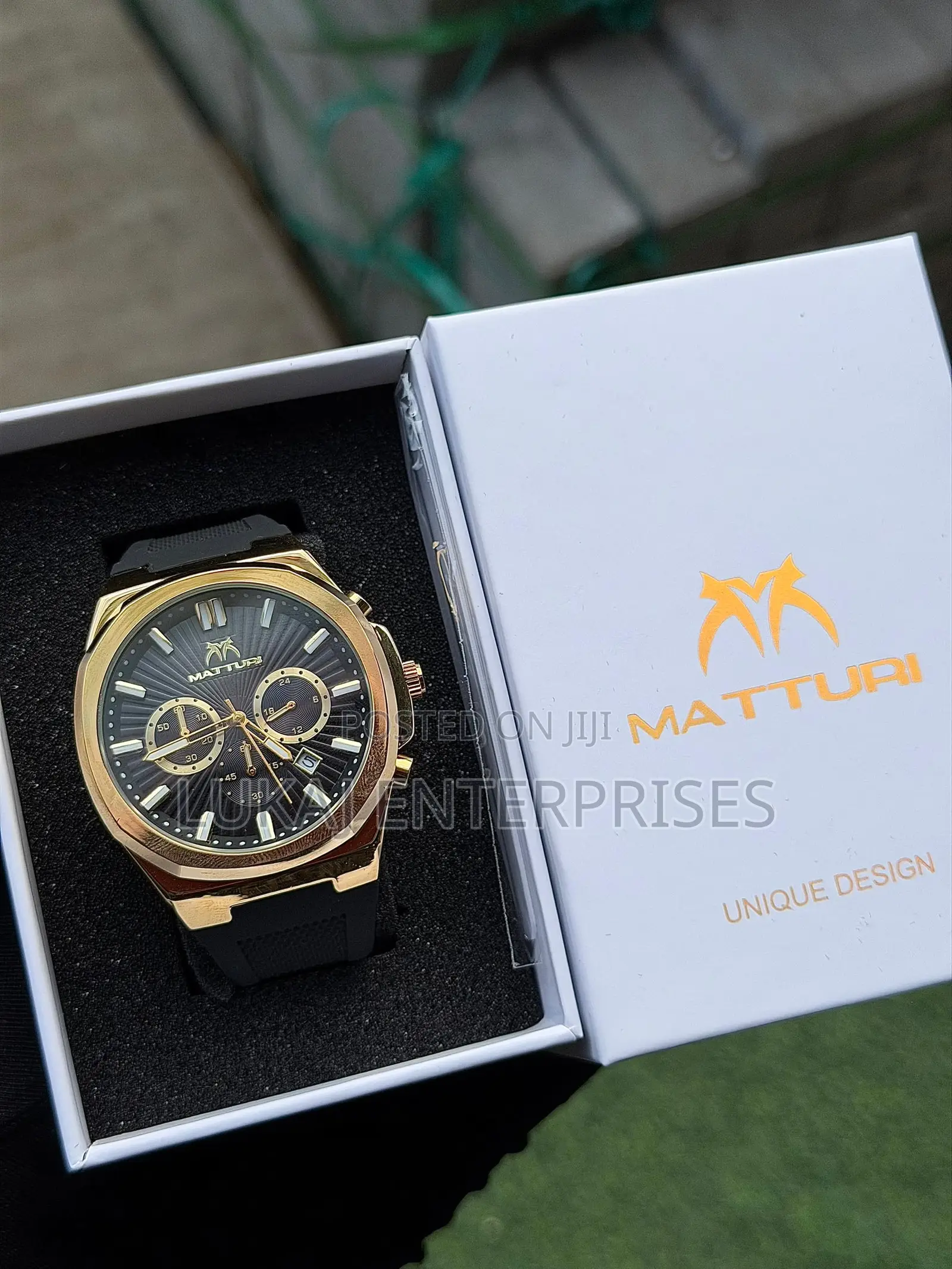 Matturi Leather Watch