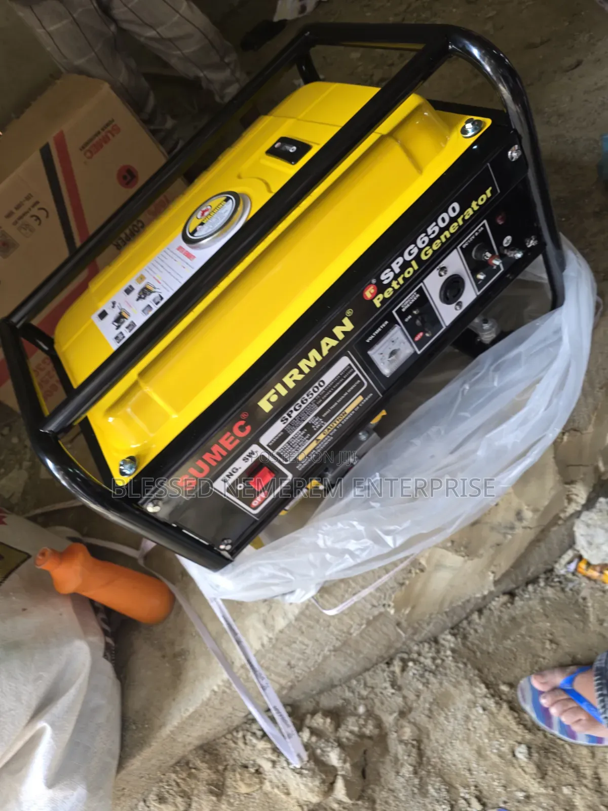 Original Sumec Firman Petrol Gen 4.8kva 100% Copper Coil Manual Start