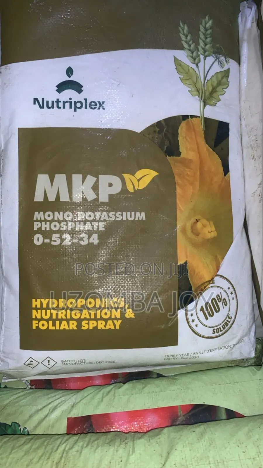 Mkp(Monopotassium Phosphate) 25kg