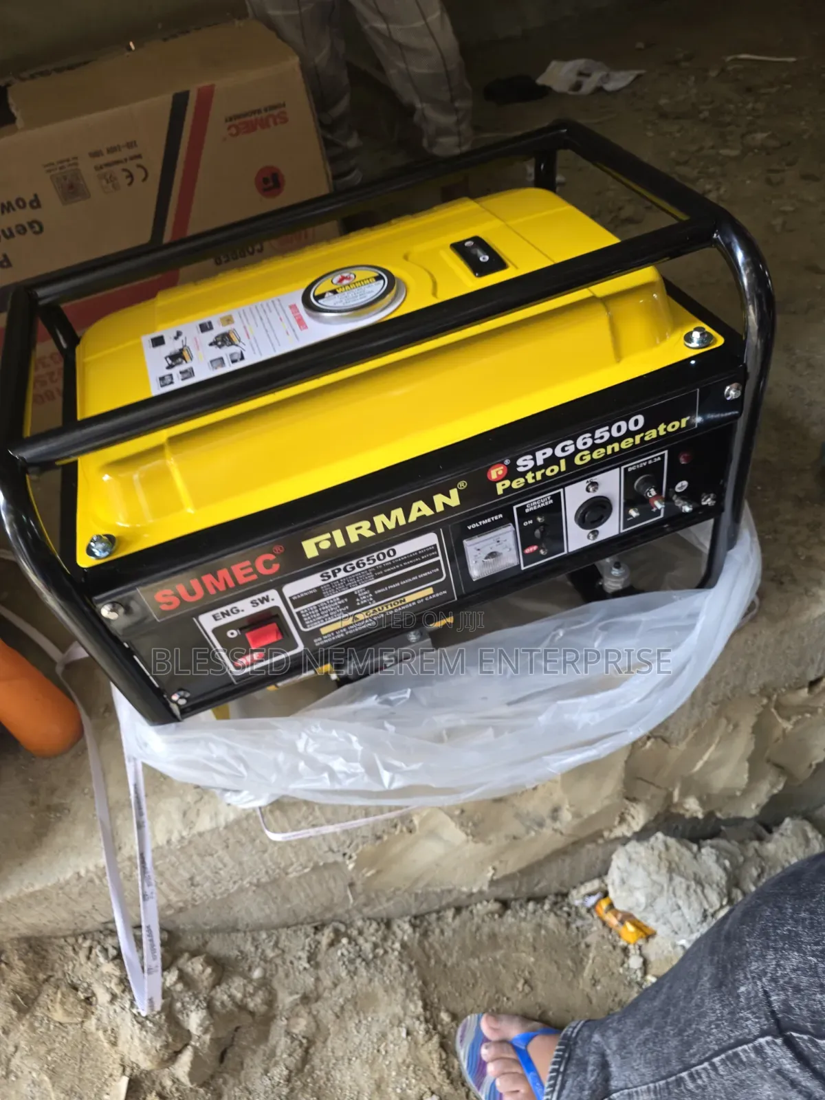 4.8kva Original Sumec Firman Petrol Generator 100% Copper Coil