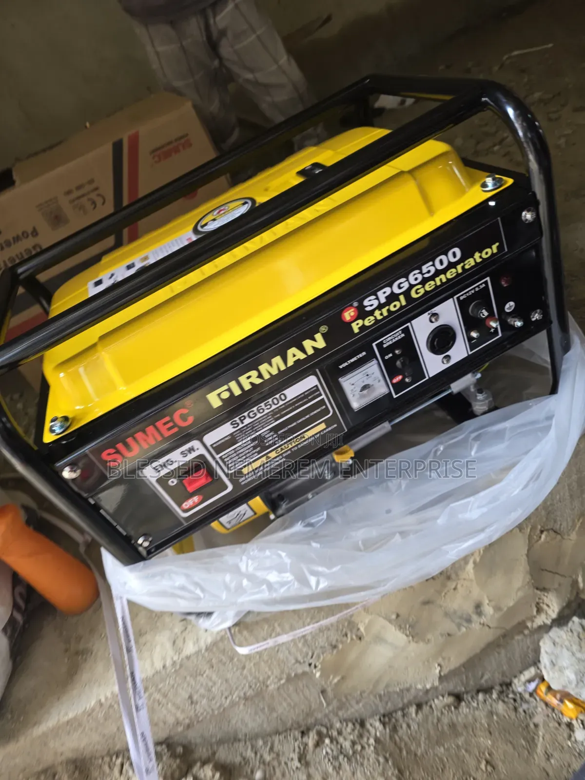 Come I Have Original Sumec Firman Petrol Gen 4.8kva 100%Copper Coil