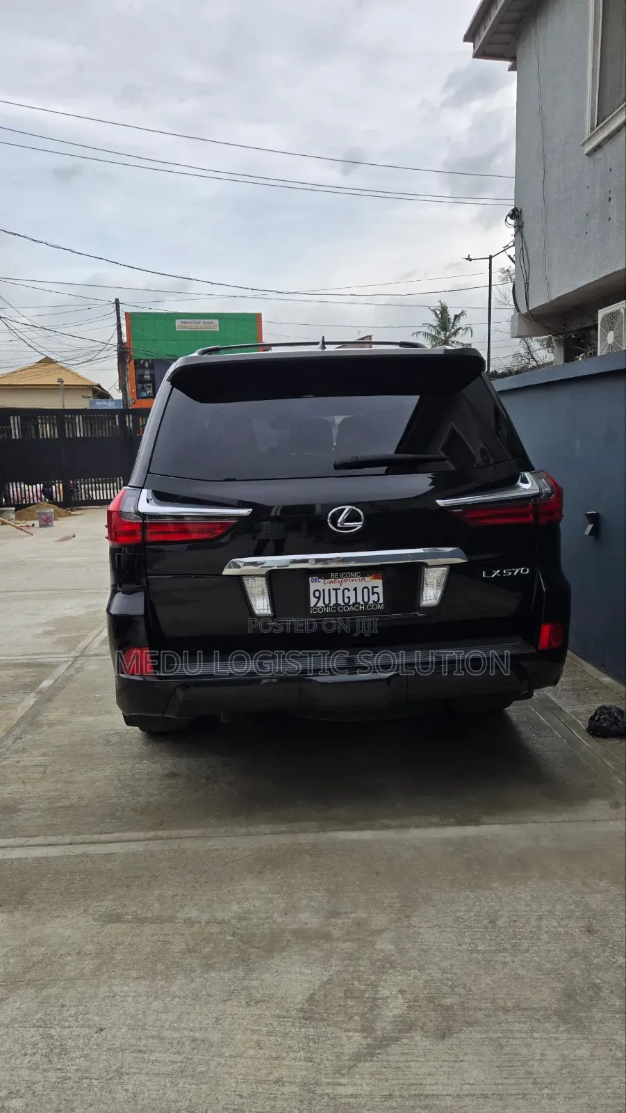 Lexus LX 570 (5 seats) AWD 2017 Black