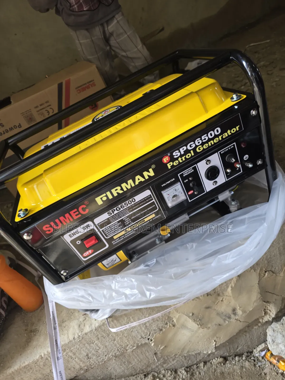 I Have Original Sumec Firman Petrol Generator 4.8kva 100% Copper Coil