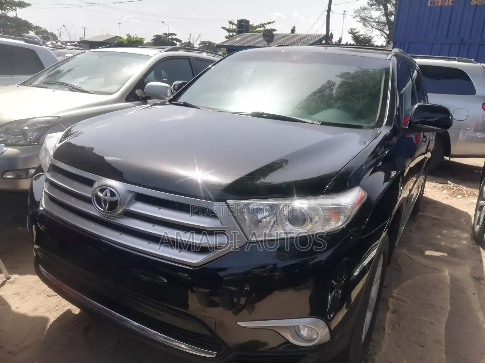 Toyota Highlander Limited 2012 Black