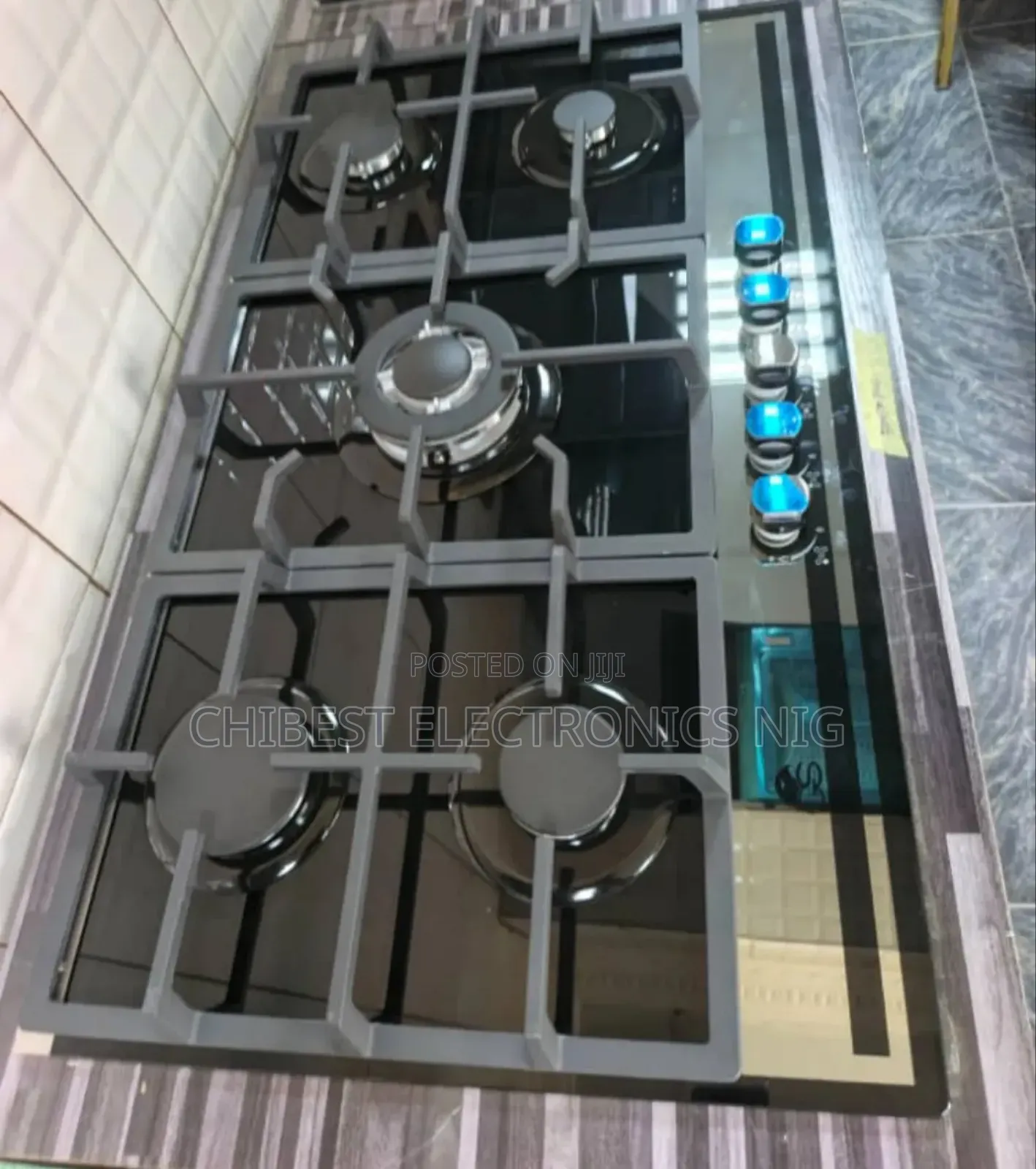 Original Gs 2026 Model Built-in Premium Luxury 5 Burners Gas Cooker