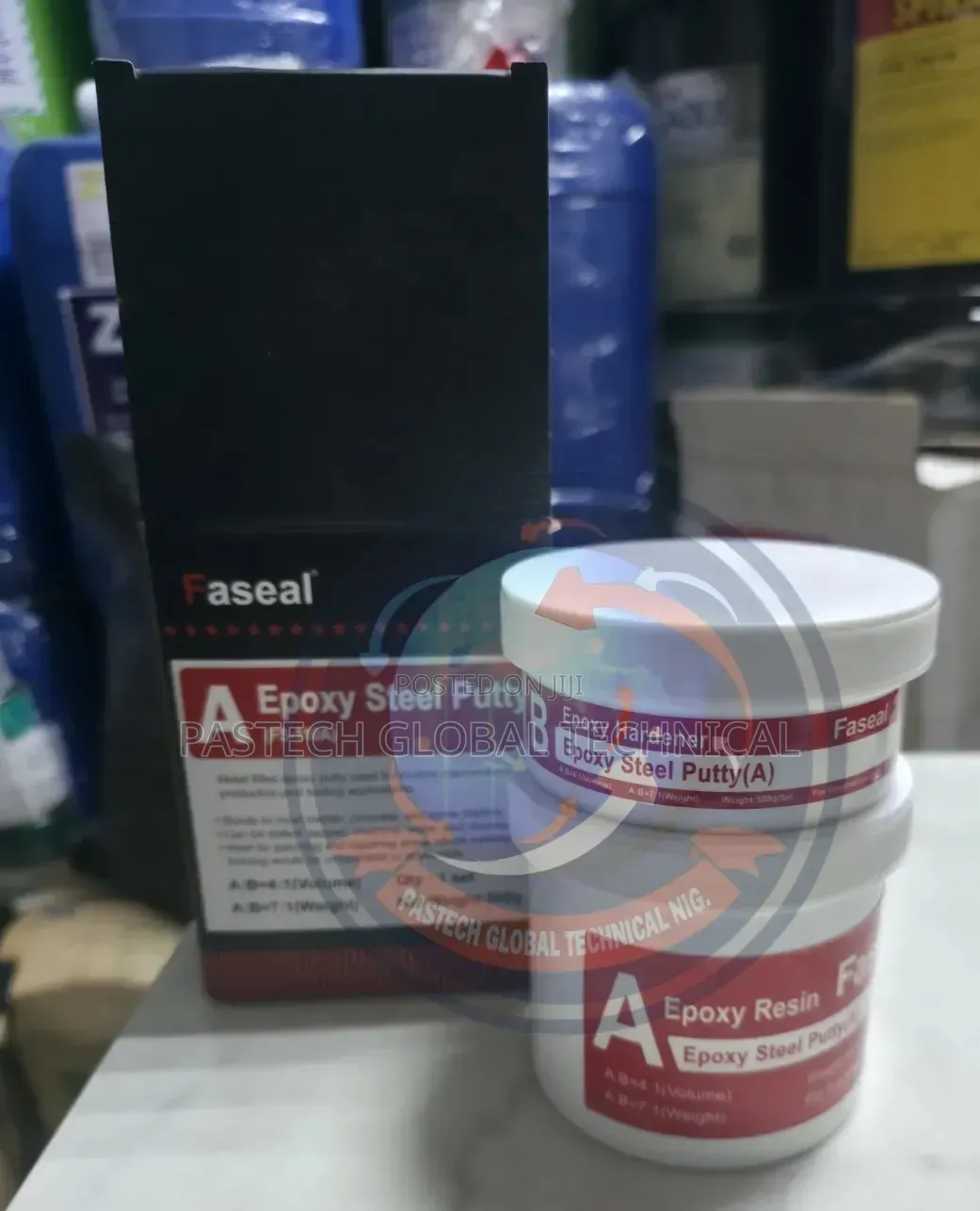 Faseal Epoxy Steel Putty Fs-110a [500g]