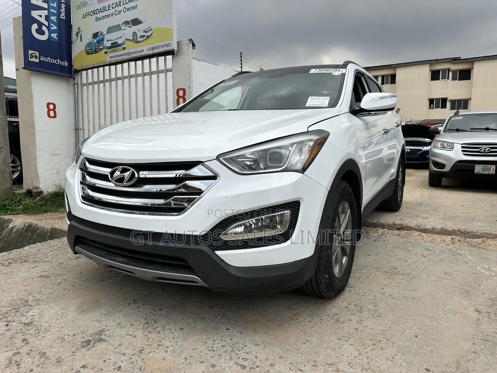 Hyundai Santa Fe SE AWD 2016 Off white