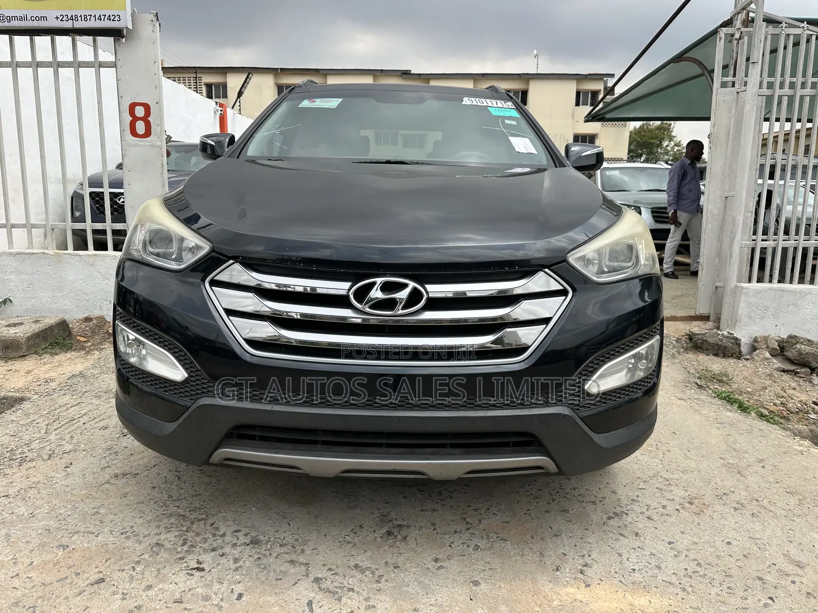 Hyundai Santa Fe GLS 4dr SUV AWD (3.3L 6cyl 6A) 2015 Black