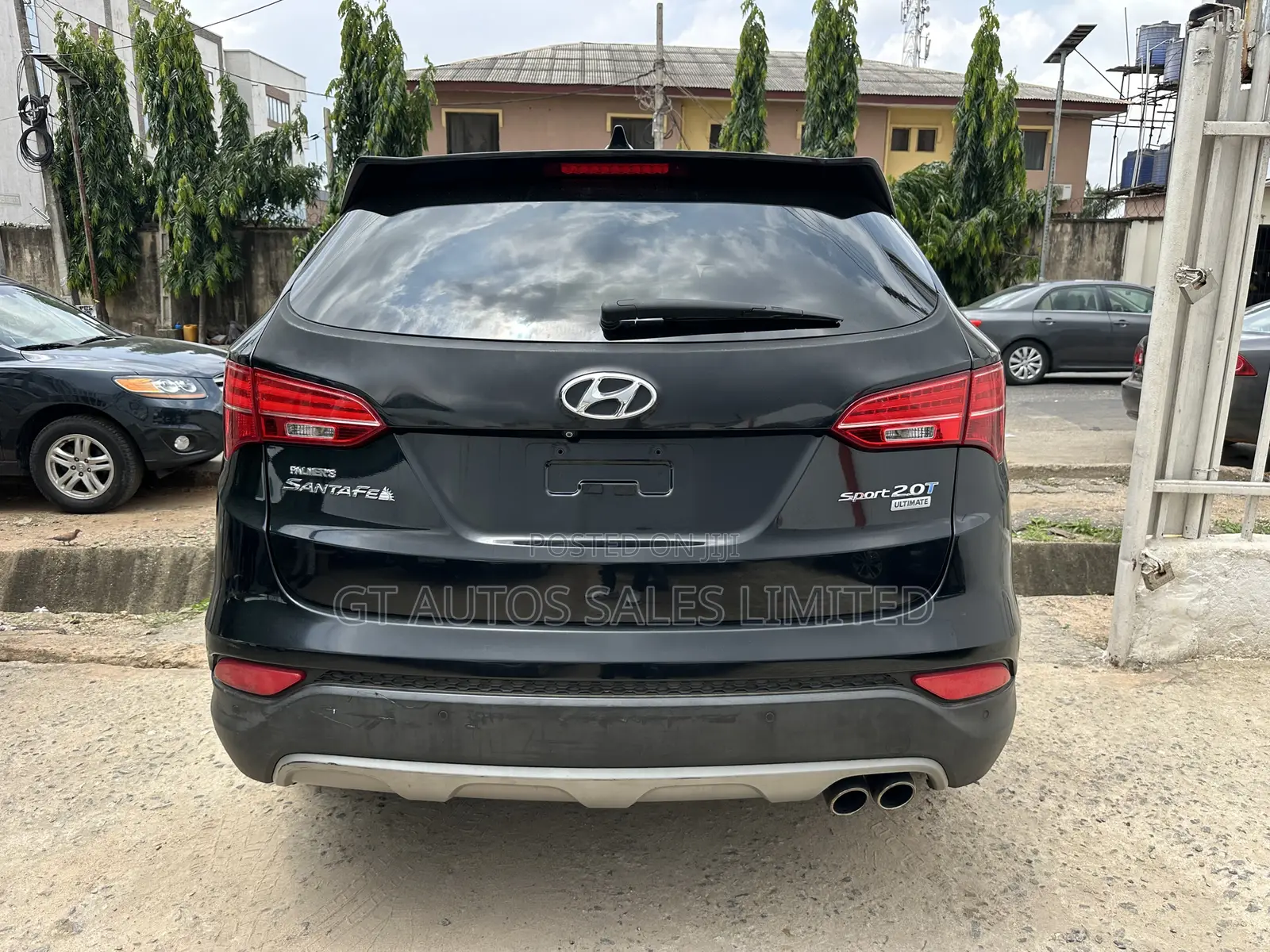 Hyundai Santa Fe GLS 4dr SUV AWD (3.3L 6cyl 6A) 2015 Black