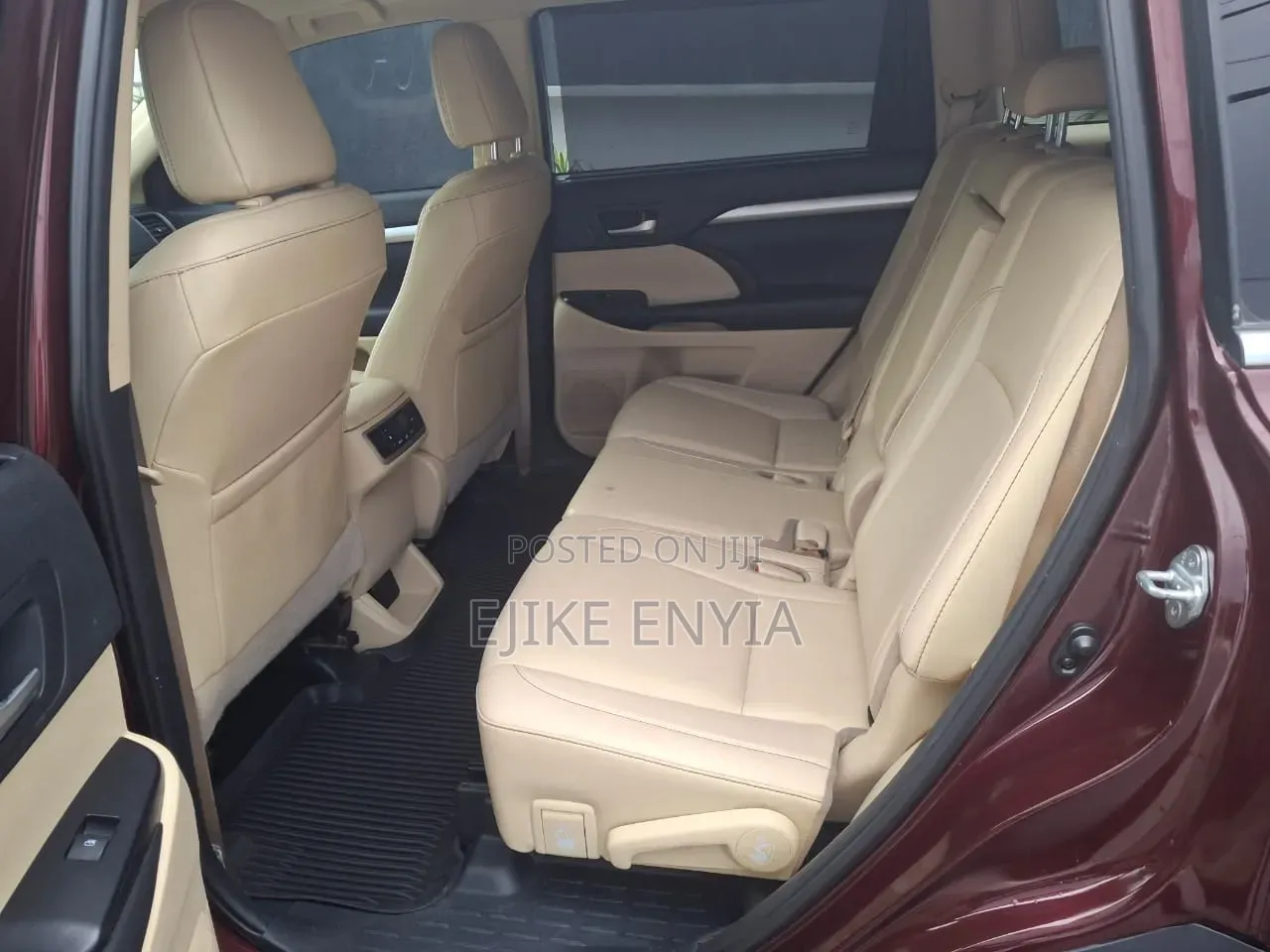 Toyota Highlander XLE 2019 Burgundy