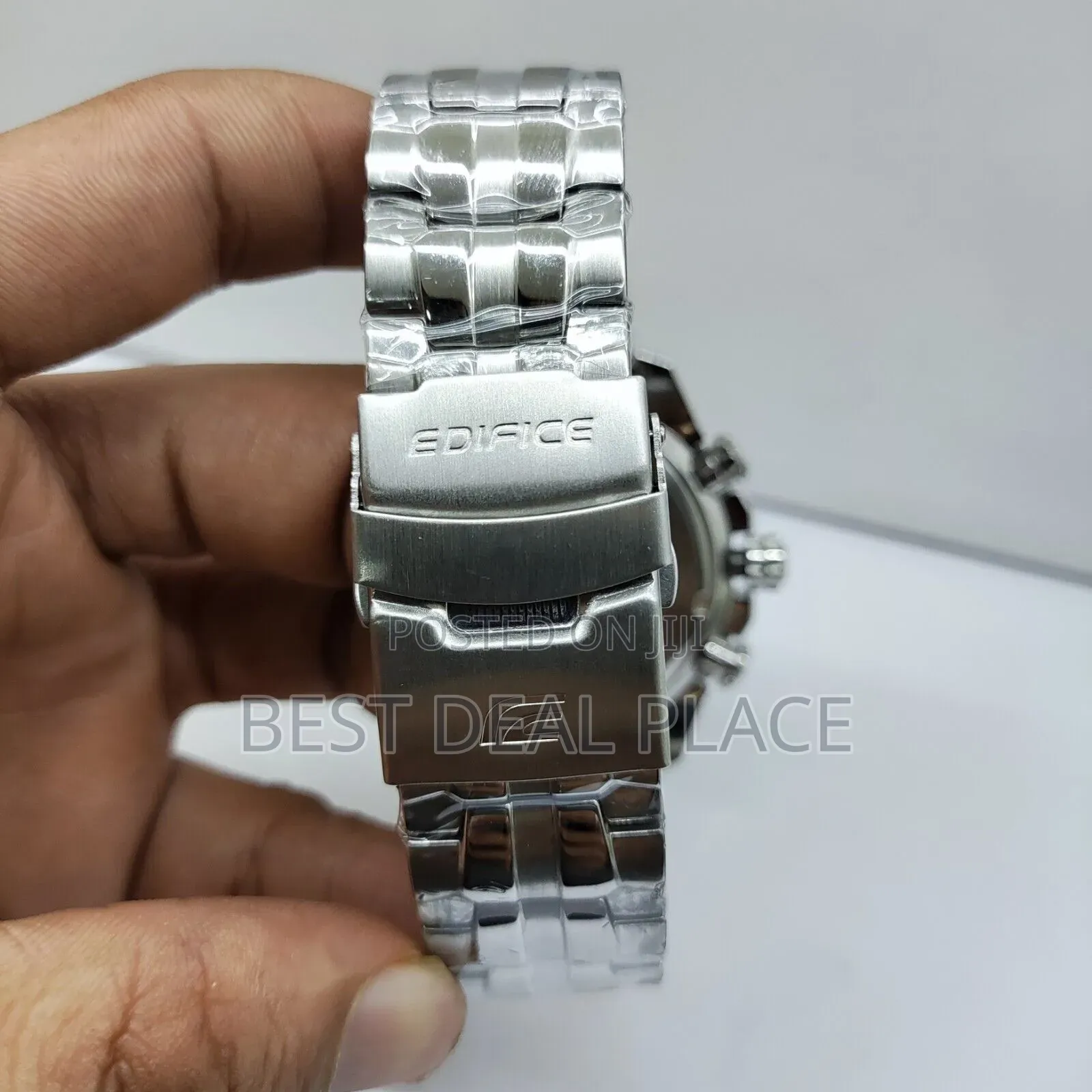 Casio Edifice Ef-550d-7avdf White Chronograph Dial Quartz Men's Watch