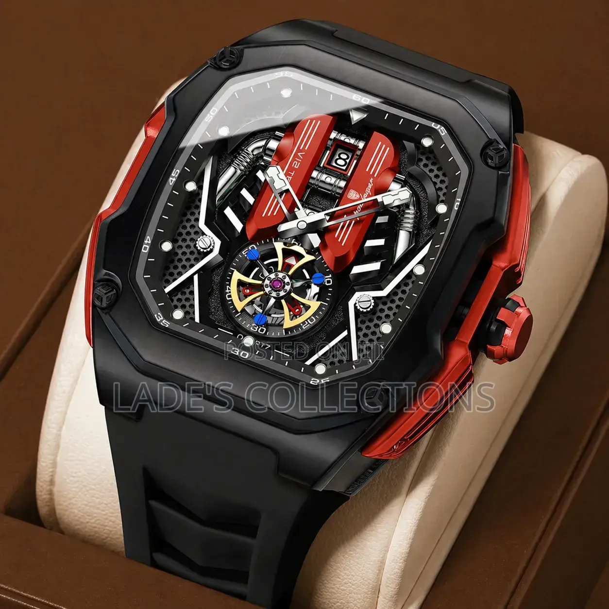 Poedagar Chronograph Wrist Watches