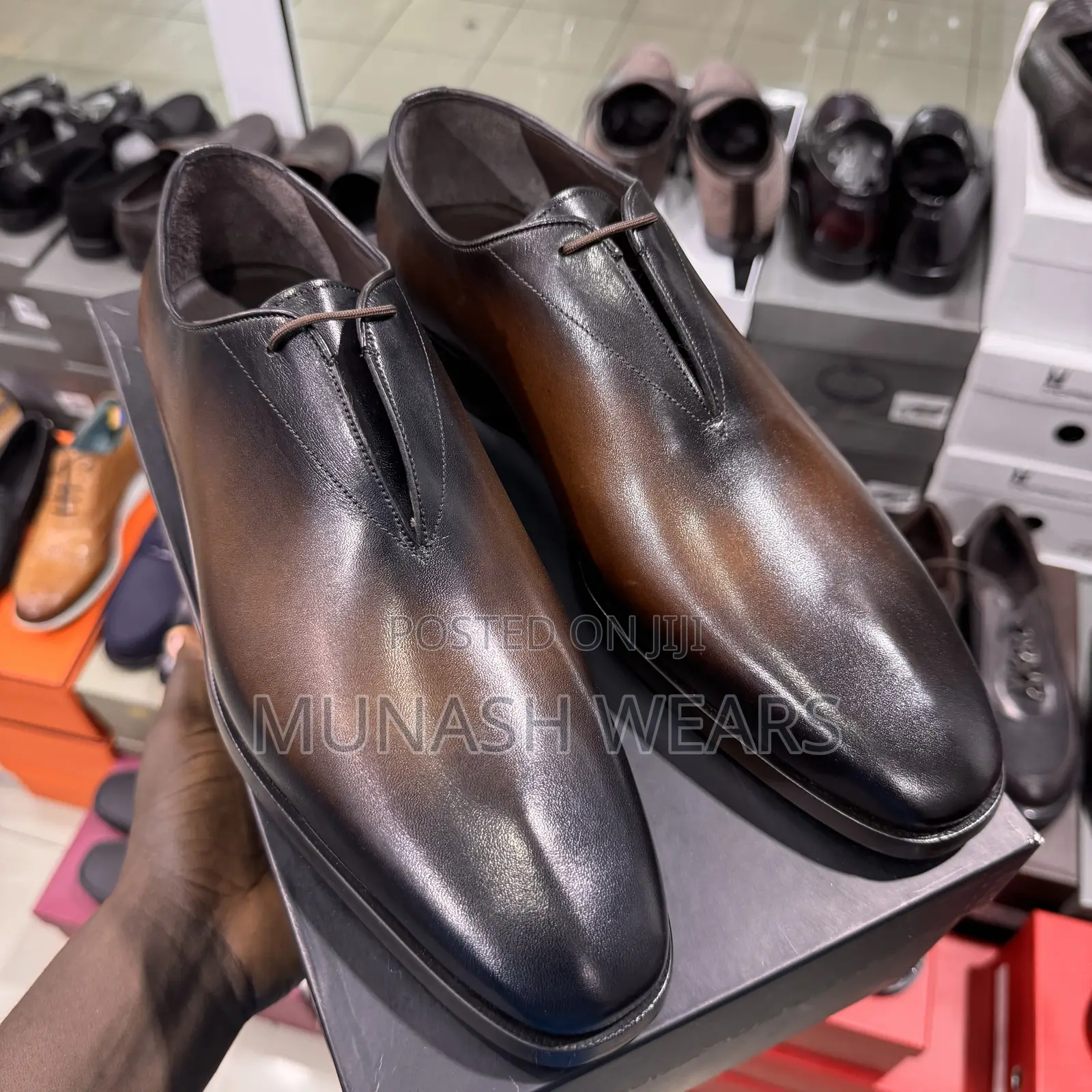 Original Italian Dior Brown Shoes 40-46