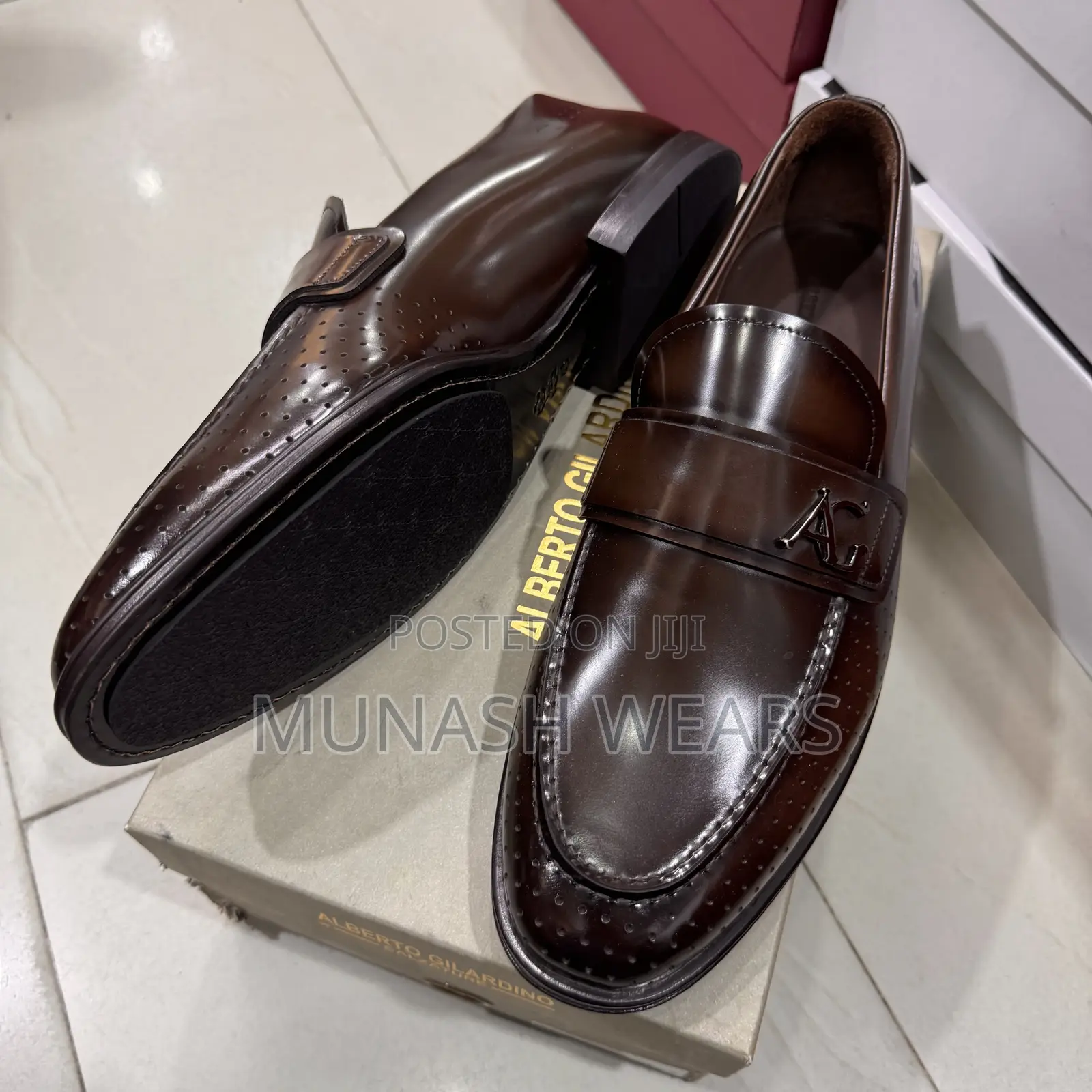 Italian Broke Alberto Shoes 40-46