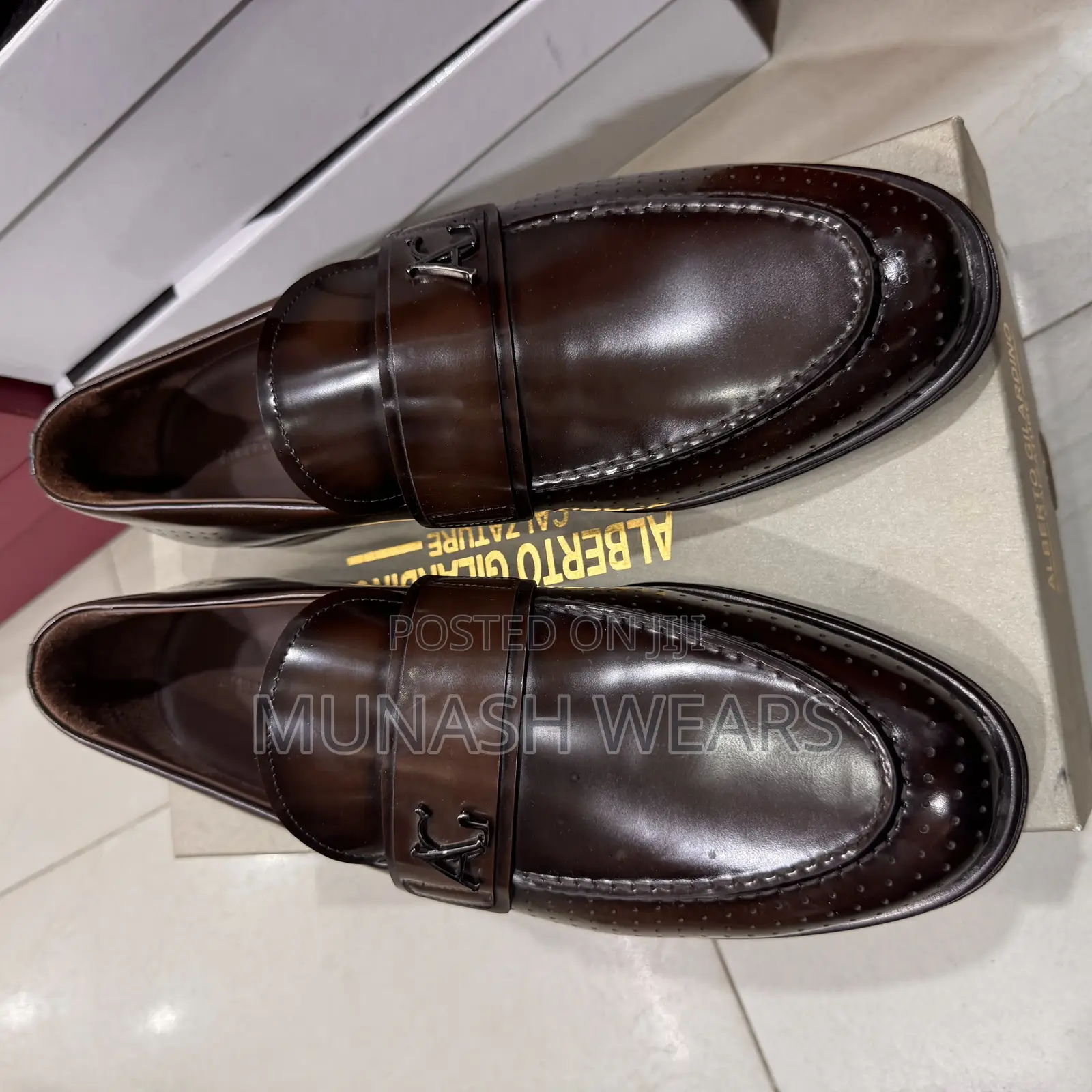 Italian Broke Alberto Shoes 40-46
