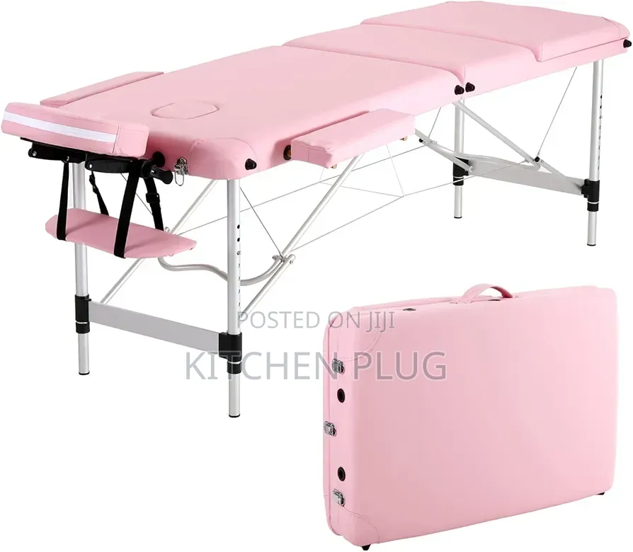 Portable Massage Table 『 Pink 』