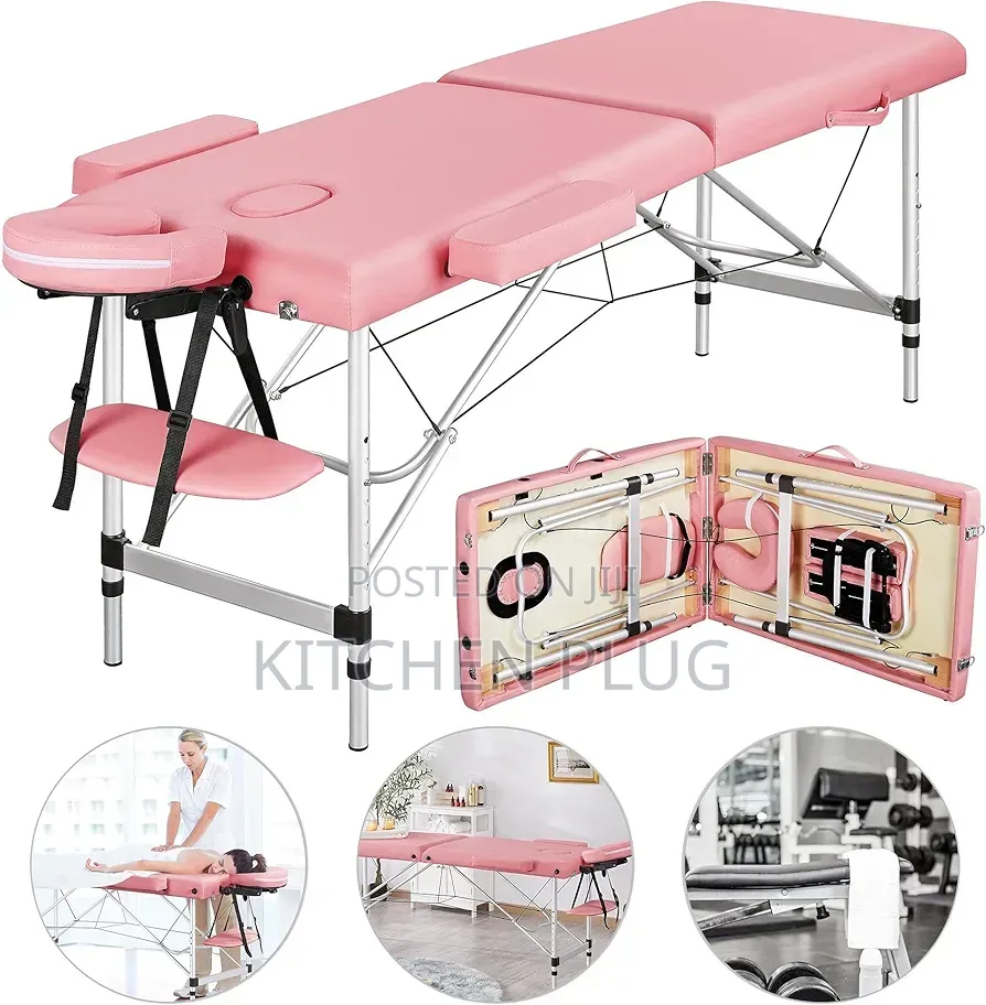 Portable Massage Table 『 Pink 』