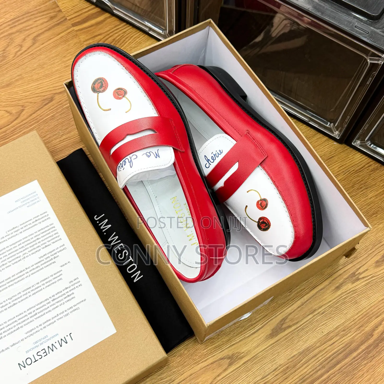 J.M. Weston X Duke and Dex Red” Penny Loafer Now Available in Store