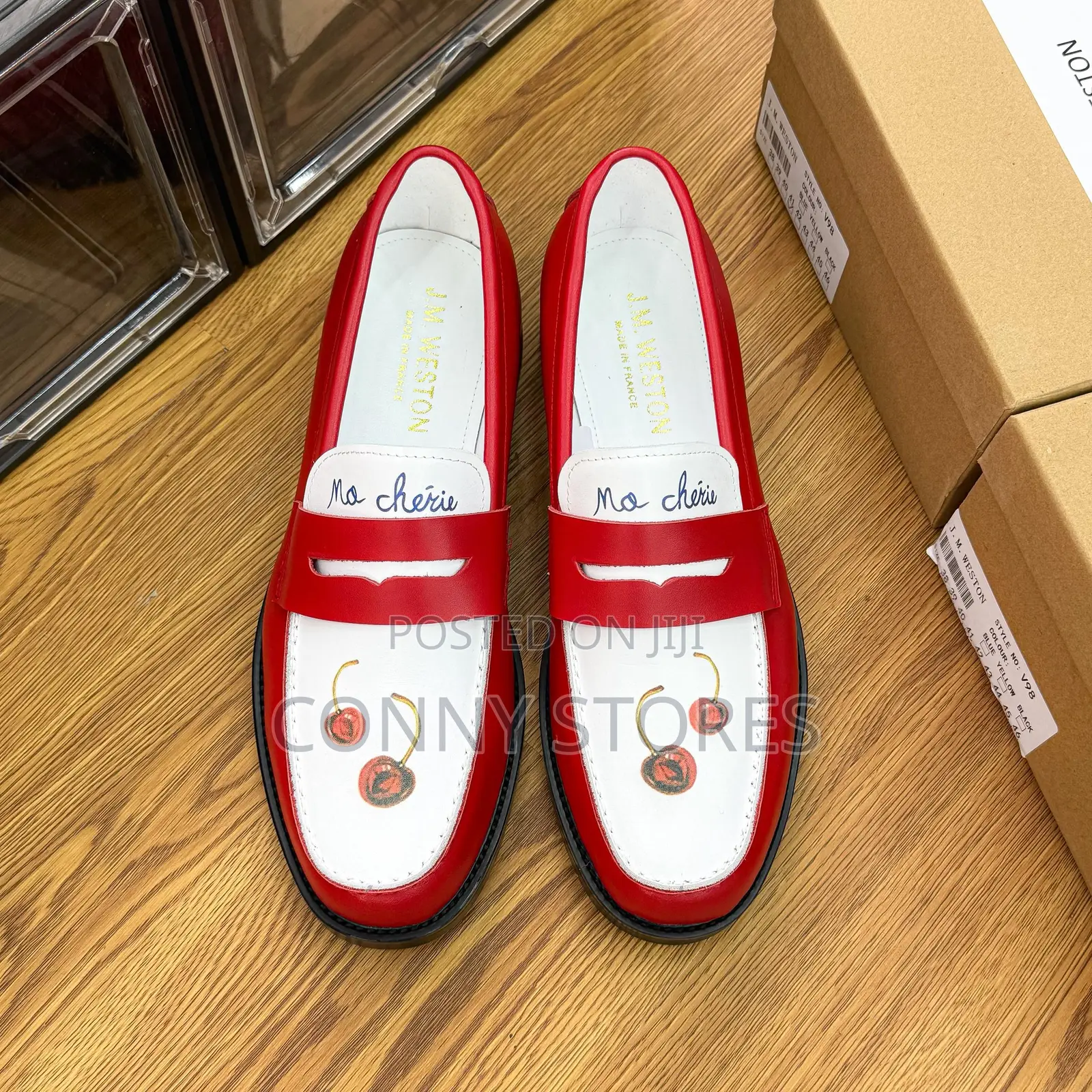 J.M. Weston X Duke and Dex Red” Penny Loafer Now Available in Store