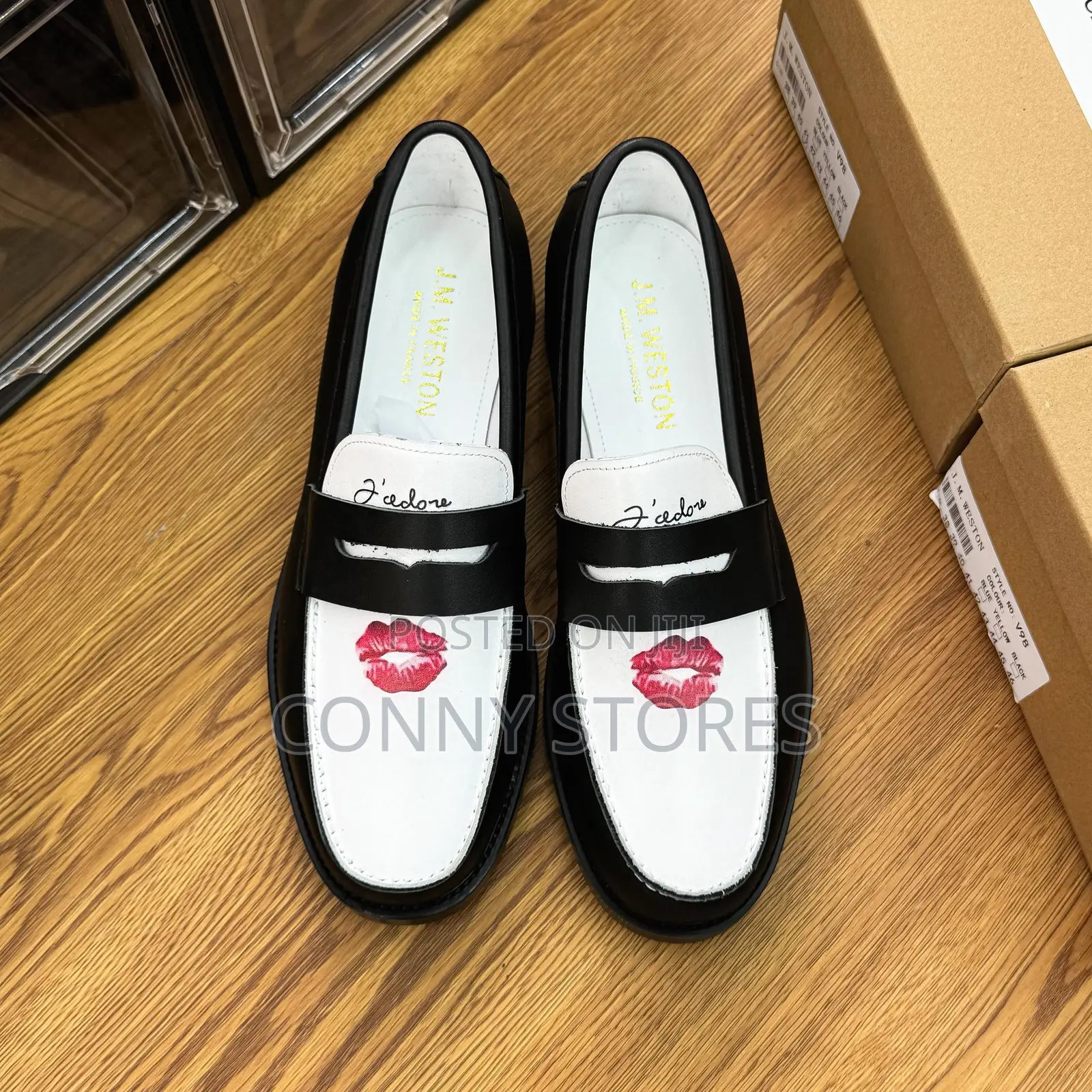 J.M. Weston X Duke and Dexter “Wilde - Kiss” Penny Loafer